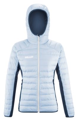 Daunenjacke <p>für</p>Damen Millet Fitz Roy Warm Hoodie Hellblau