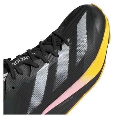 adidas Adizero Adios 8 Running Shoes Black/Rose/Orange Women's