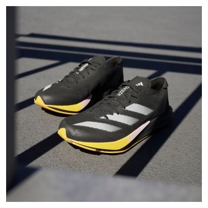 Chaussures Running adidas Adizero Adios 8 Noir/Rose/Orange Femme