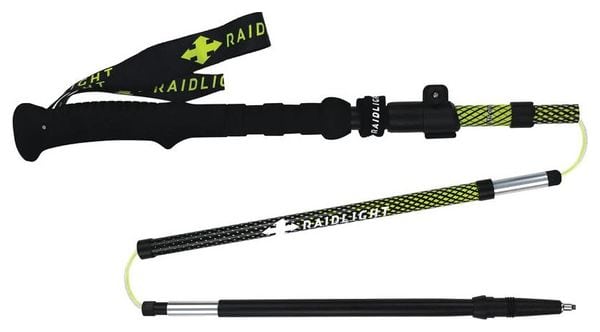 Raidlight Hybrid Carbon Yellow Trail Poles