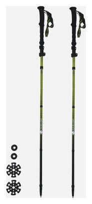 Raidlight Hybrid Carbon Yellow Trail Poles