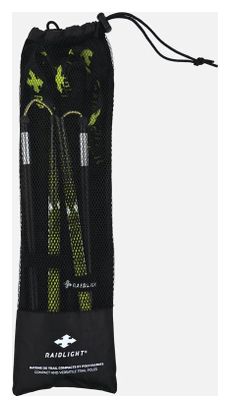 Raidlight Hybrid Carbon gele wandelstokken
