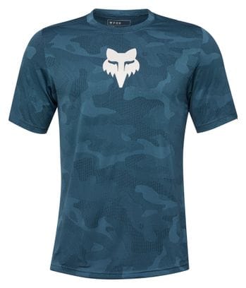 Fox Ranger TruDri Jersey Met Korte Mouwen Blauw