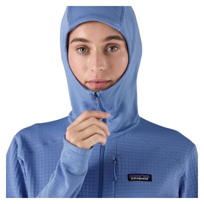 Patagonia R1 Pullover Hoody Blue Dames Fleec