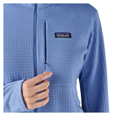 Patagonia R1 Pullover Hoody Blue Dames Fleec
