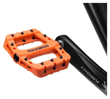 Pedals bike mountain nylon orange