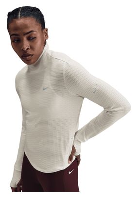 Camiseta Térmica Nike Swift Blanco, Mujer