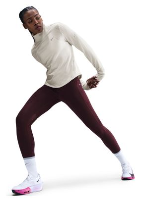 Camiseta Térmica Nike Swift Blanco, Mujer