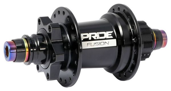 Paire de Roues Carbone Expert Pride Wave Mat White Fusion 10/10mm Noir