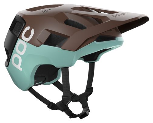 Mountainbike-Helm Poc Kortal Race Mips Grün/Braun