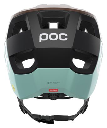 Mountainbike-Helm Poc Kortal Race Mips Grün/Braun
