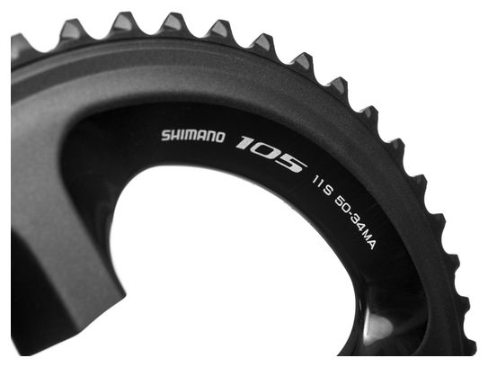 Shimano 105 FC-5800 External Chainring 11s Black | Alltricks.com