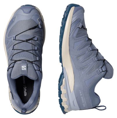 Zapatillas Trail Salomon XA Pro 3D v9 GTX Azul Mujer