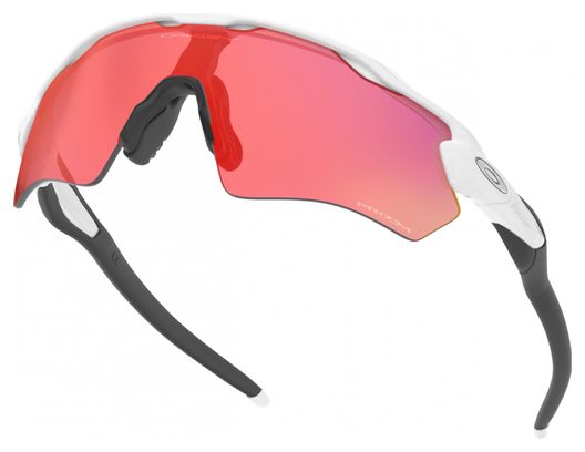 Lunettes OAKLEY Radar EV XS Path Polished Blanc / Prizm Outfield Ref OO9001-0531