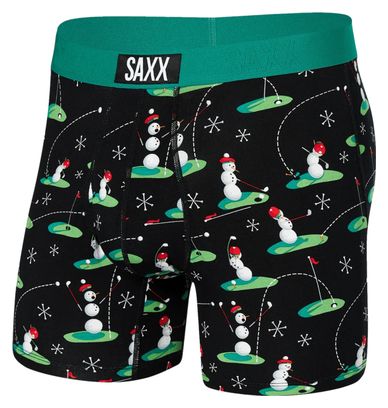 <p><strong>Boxer Saxx Ultra Soft Brief Fly 18 Ho Ho Agujeros</strong></p>Negro Verde