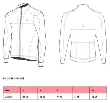 Veste Storm Noire - Veste de Cyclisme Thermique pour Homme