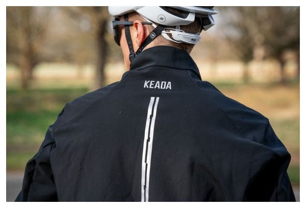 Veste Storm Noire - Veste de Cyclisme Thermique pour Homme