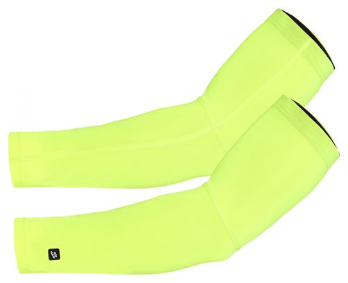 Spiuk XP Lycra Summer Arm Warmers Neon Yellow