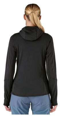Patagonia R1 Pullover Hoody Nero Donna Polare