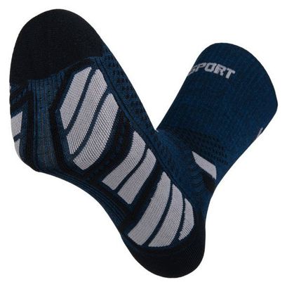 BV Sport Trail Ultra High Socks Blue/Grey