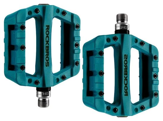 Pedals bike mountain nylon lightweight blue