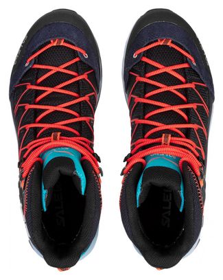 Damen-Wanderschuhe Salewa Mtn Trainer Lite Mid GTX Blau