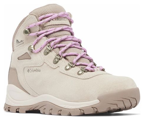 Botas de montaña Columbia Newton Ridge Plus Waterproof Beige para mujer 
