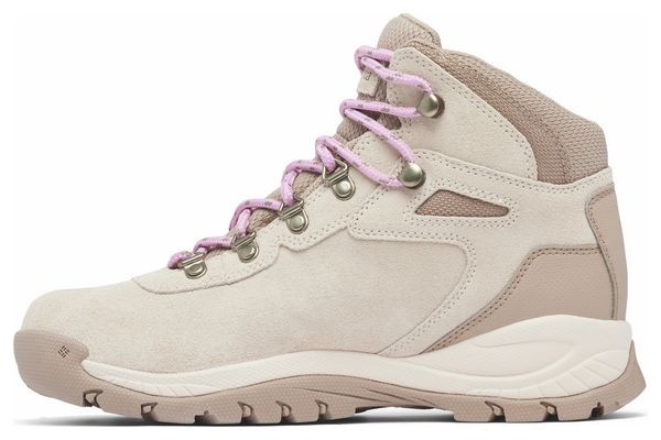 Botas de montaña Columbia Newton Ridge Plus Waterproof Beige para mujer 