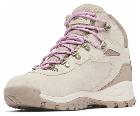 Botas de montaña Columbia Newton Ridge Plus Waterproof Beige para mujer 