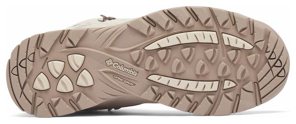 Botas de montaña Columbia Newton Ridge Plus Waterproof Beige para mujer 