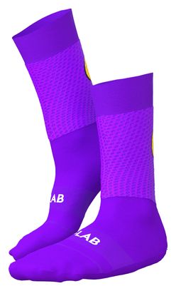Chaussettes de Cyclisme Respirantes - Violet / Working vs Cycling