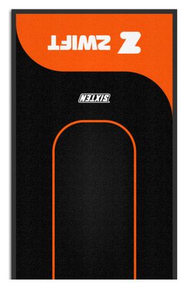 Tapis Vélo Home Trainer Zwift 65x180 SIXTEN - Durable et écologique