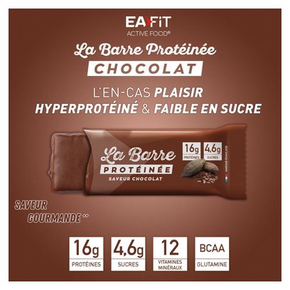 EAFIT La Barre Protéinée Chocolat Unité