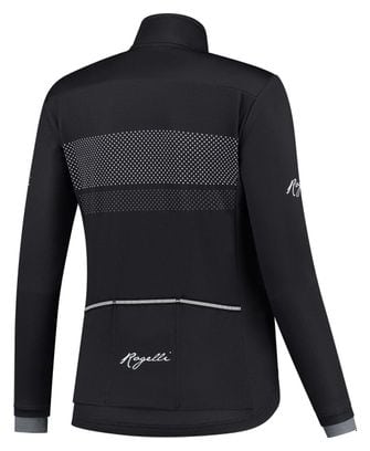 Veste Velo Hiver Rogelli Purpose - Femme - Noir/Blanc