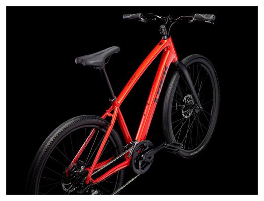 Trek Dual Sport 1 Fitnessfiets Shimano Tourney / Altus 8V 650mm Red Wash 2023