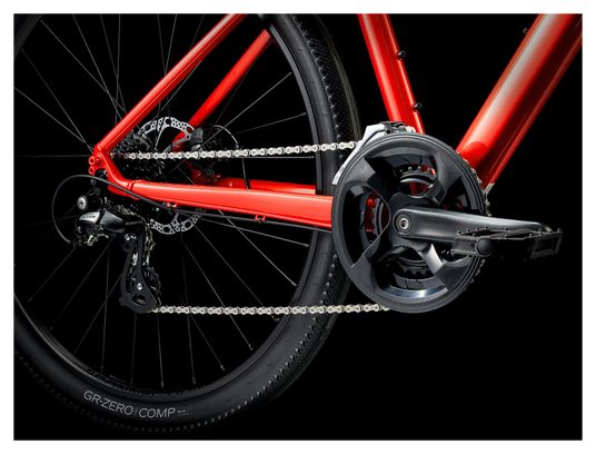 Vélo Fitness Trek Dual Sport 1 Shimano Tourney / Altus 8V 650mm Rouge Lave 2023