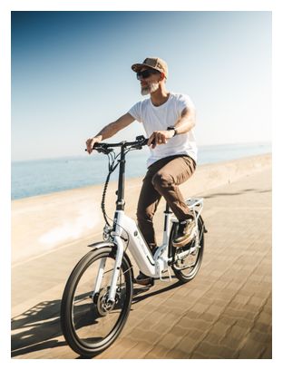 Vélo Electrique Pliant Flebi Swan 24  White | Roues 24