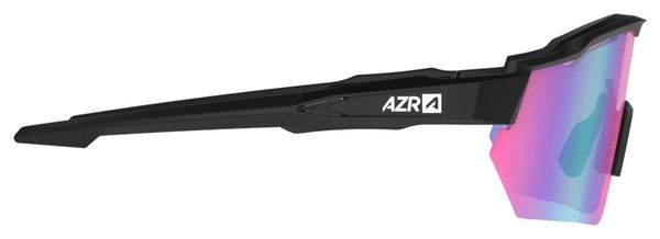 AZR Race RX set Black/Vermilion Blue + Clear