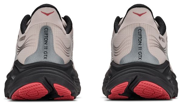 Hoka Clifton 11 GTX hardloopschoenen voor heren, beige/zwart