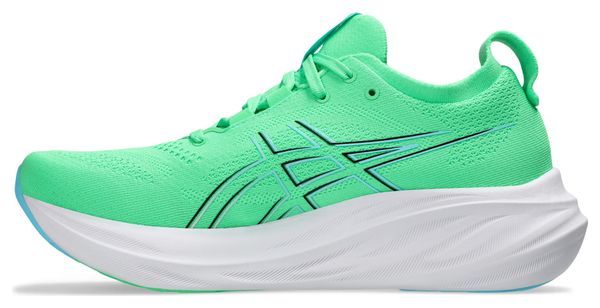 Chaussures Running Asics Gel-Nimbus 26 Vert/Bleu Homme