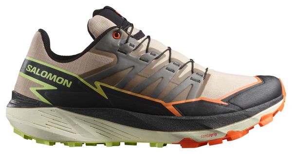 Zapatillas de trail Salomon Thundercross Beige/Naranja/Verde