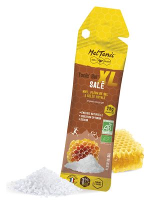 MelTonic Energiegel Zout XL Bio Honing met Fleur de Sel - 40 g