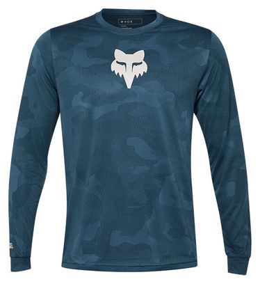 Langarm Trikot Fox Ranger TruDri Blau