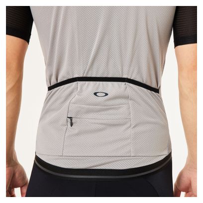 Oakley Endurance Ultra Lite Jersey met Korte mouwen Grijs
