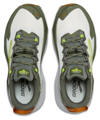 Brooks Caldera 8 Khaki/Geel Herenschoenen
