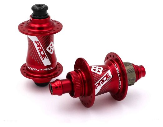 Paire de Roues Alu Cruiser Pride Helium Control 20/10mm Rouge