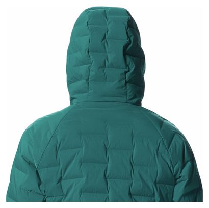 Damen Daunenjacke Mountain Hardwear Stretchdown Hoody Grün