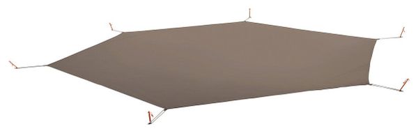 Tappetino Vaude per tenda Adventure Mark 3P grigio
