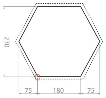 Tappetino Vaude per tenda Adventure Mark 3P grigio