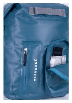 Sac à dos étanche randonnée 35L bleu Zulupack